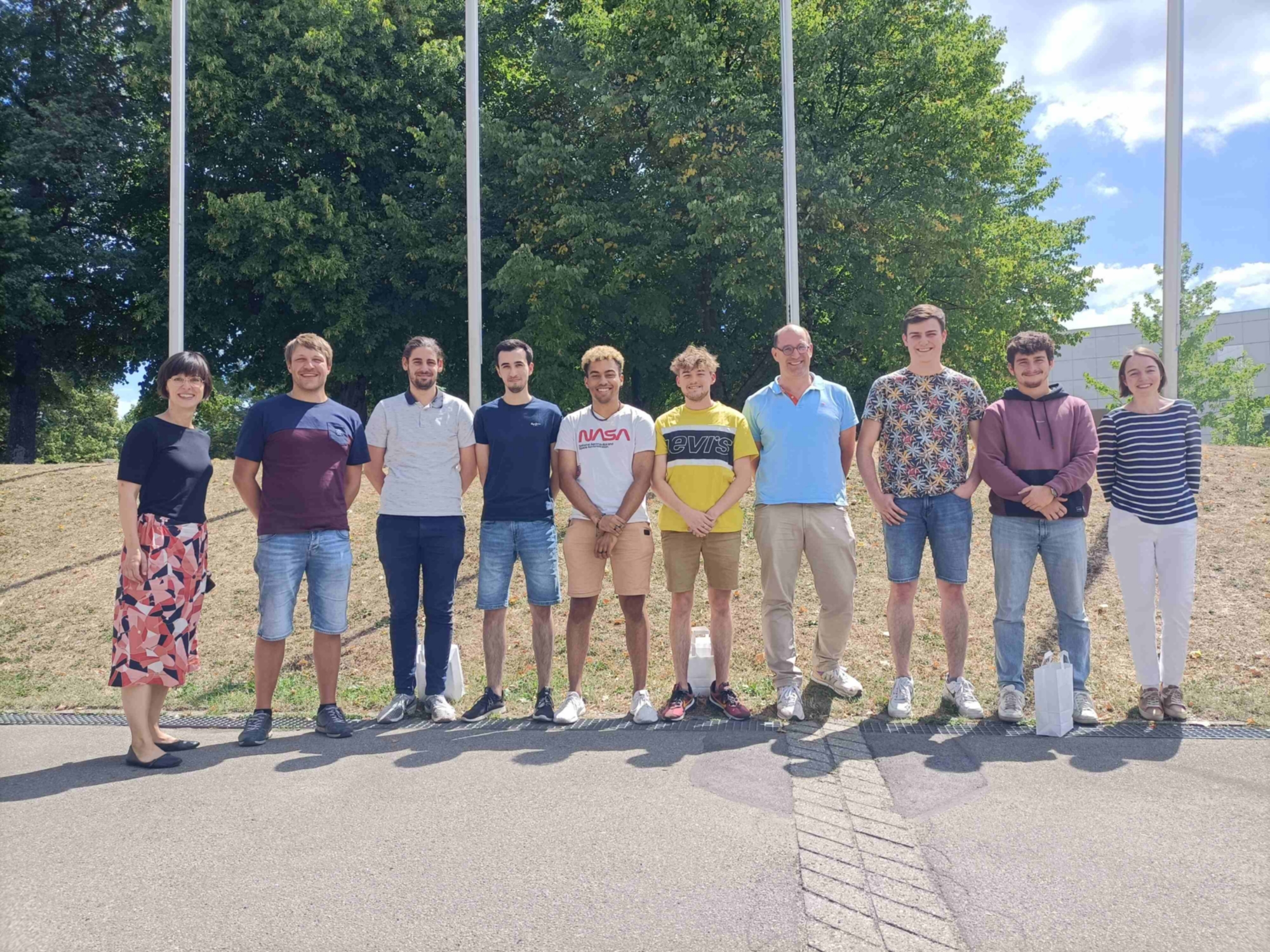 Students from the Grandes Écoles d'Ingénieurs visiting the ILH