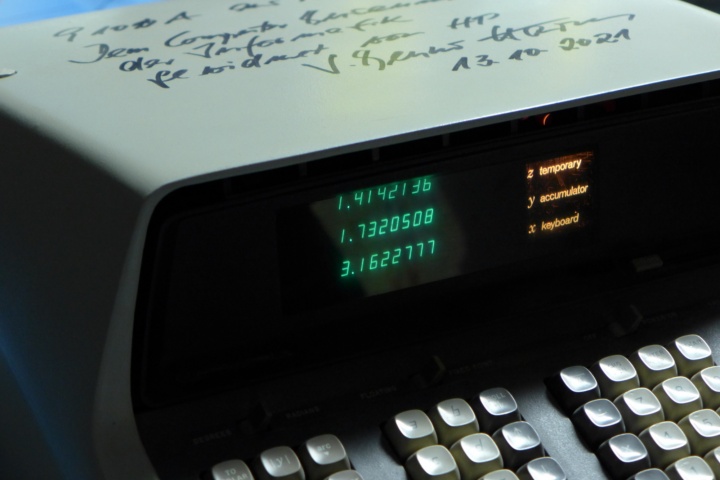 Der HP 9100A rechnet