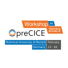 Logo zum preCICE Workshop 2023.