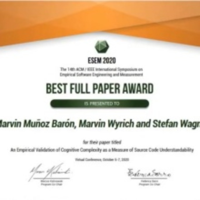Best-Full-Paper-Award-ESEM-2020